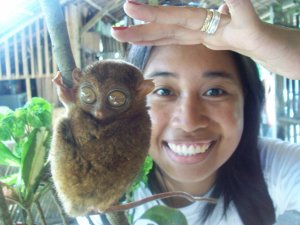 The tarsier at Loboc